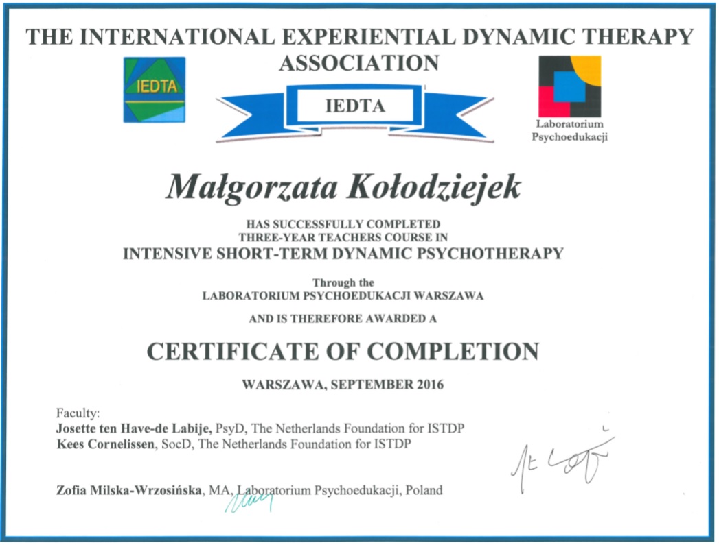 Certificate 2